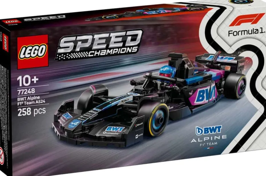 LEGO® Speed Champions BWT Alpine F1® Team A524-racerbil 77248
