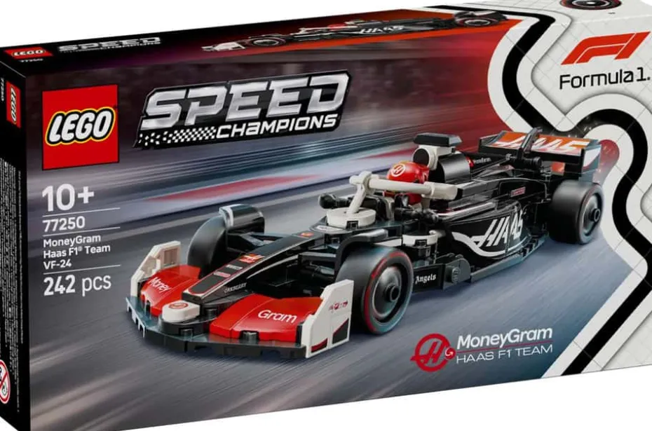 LEGO® Speed Champions MoneyGram Haas F1® Team VF-24-racerbil 77250