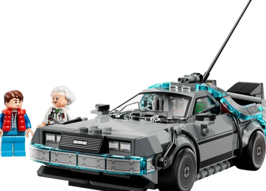 LEGO® Speed Champions Tidsmaskinen fra Tilbake til fremtiden 77256