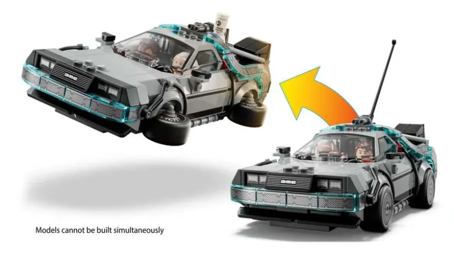 LEGO® Speed Champions Tidsmaskinen fra Tilbake til fremtiden 77256