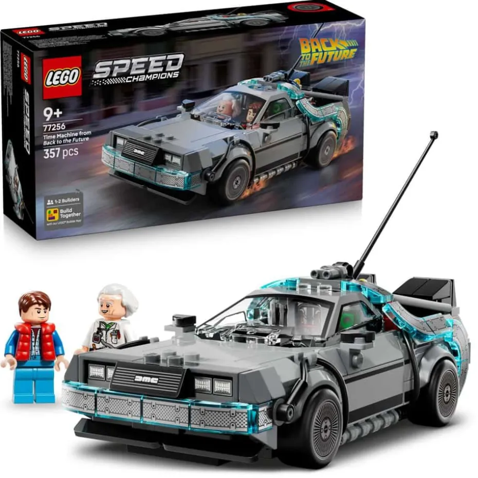 LEGO® Speed Champions Tidsmaskinen fra Tilbake til fremtiden 77256