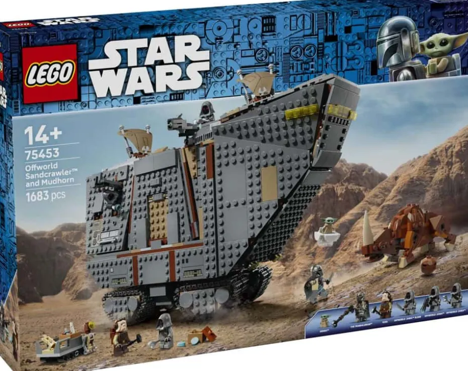 LEGO® Star Wars™ Offworld Sandcrawler™ og Mudhorn 75453