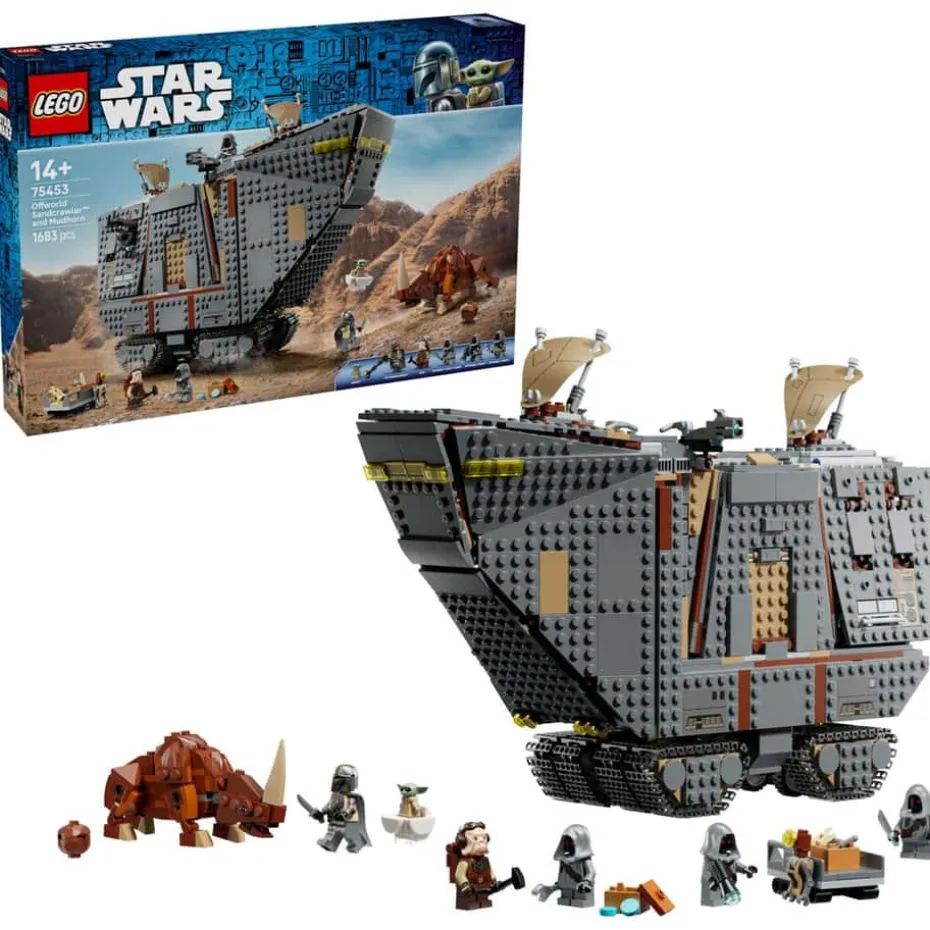 LEGO® Star Wars™ Offworld Sandcrawler™ og Mudhorn 75453