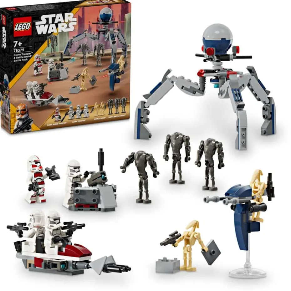 LEGO® Star Wars™ Stridspakke med klonesoldat og kampdroide 75372