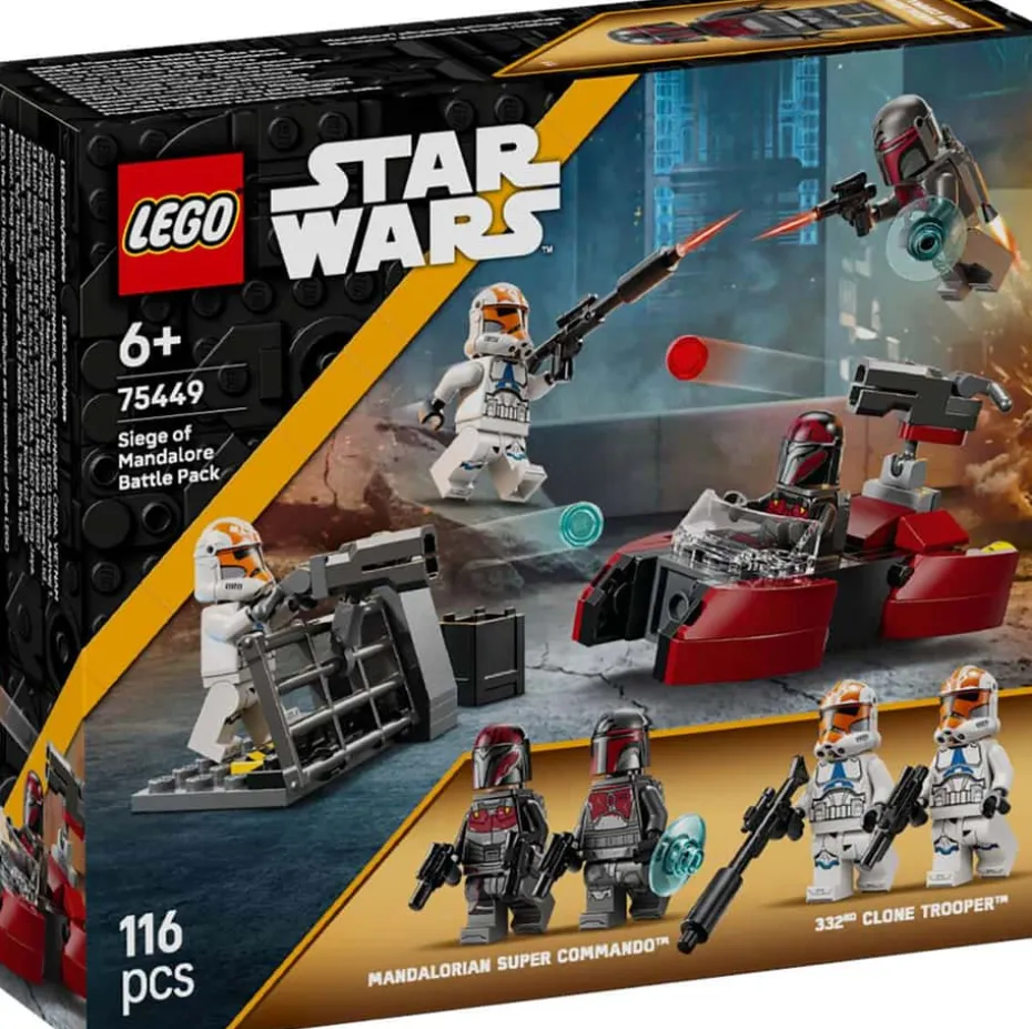 LEGO® Star Wars™ Stridspakken Beleiringen av Mandalore 75449