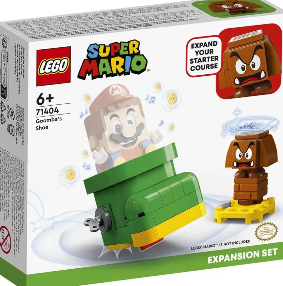 LEGO® Super Mario™ 71404 Ekstrabanesettet Goombas sko