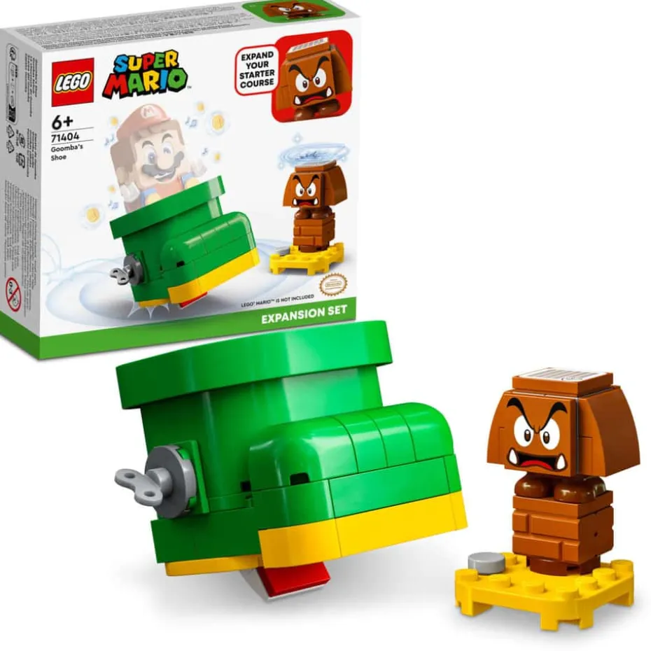 LEGO® Super Mario™ 71404 Ekstrabanesettet Goombas sko