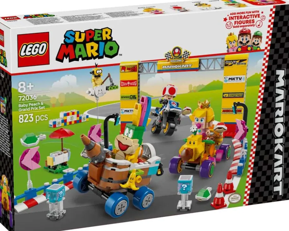 LEGO® Super Mario™: Mario Kart™ – Baby Peach og Grand Prix 72036
