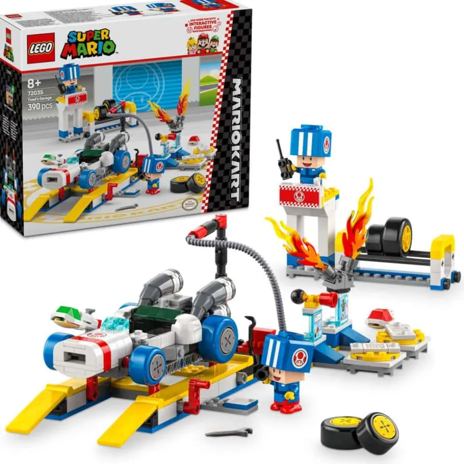 LEGO® Super Mario™: Mario Kart™ – Toads verksted 72035