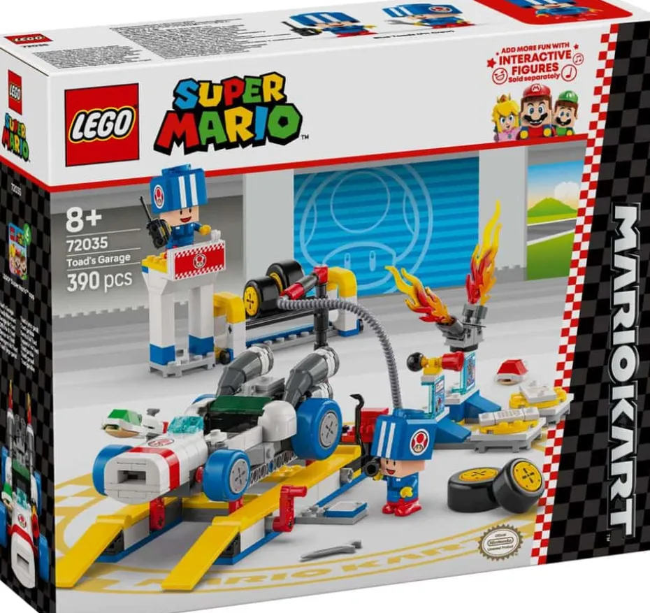 LEGO® Super Mario™: Mario Kart™ – Toads verksted 72035