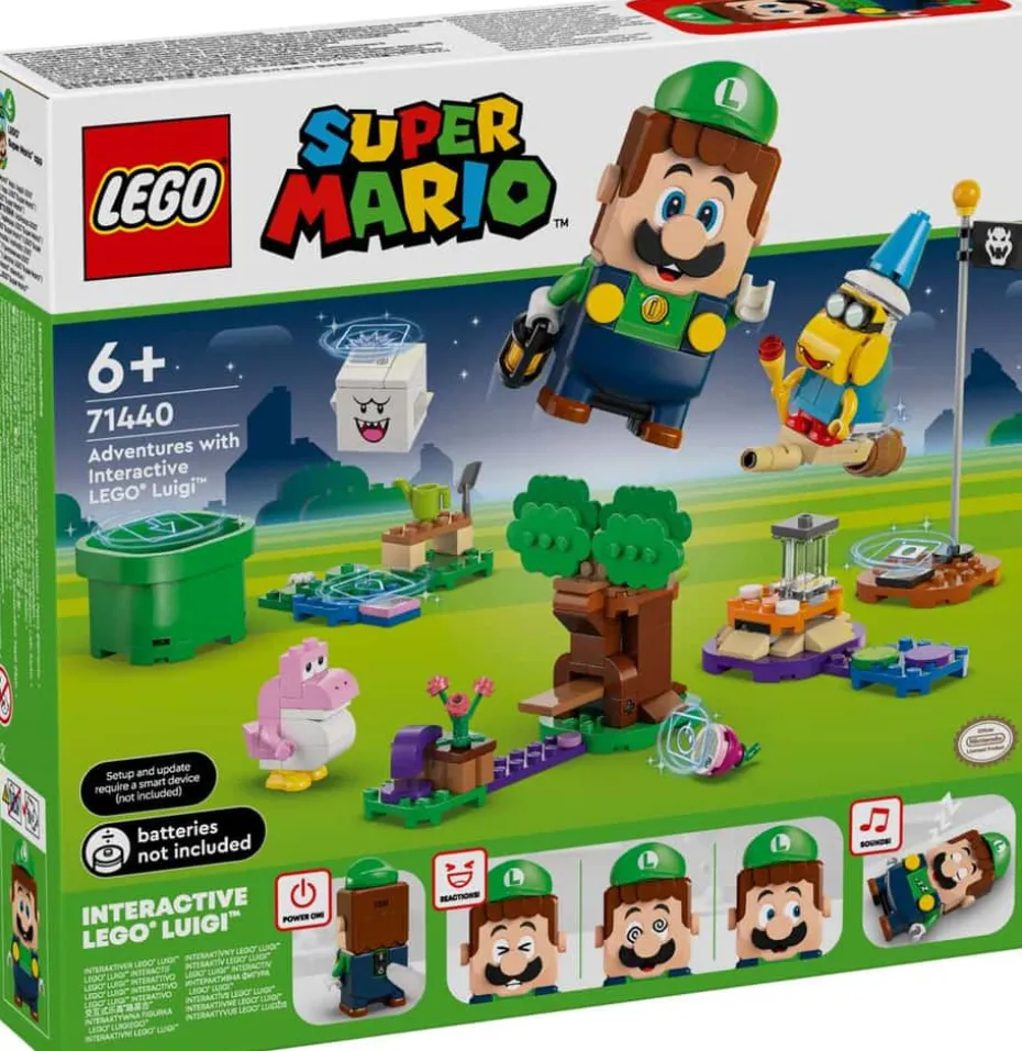 LEGO® Super Mario™ På eventyr med interaktive LEGO® Luigi™