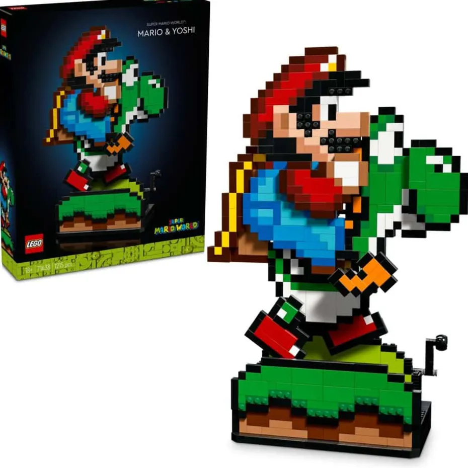 LEGO® Super Mario™ Super Mario World™: Mario og Yoshi 71438