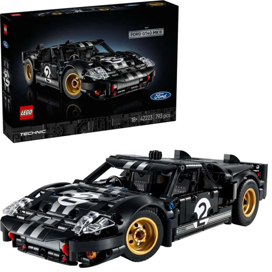 LEGO® Technic 1966 Ford GT40 MKII-racerbil 42223