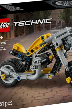 LEGO® Technic Gul motorsykkel 42225