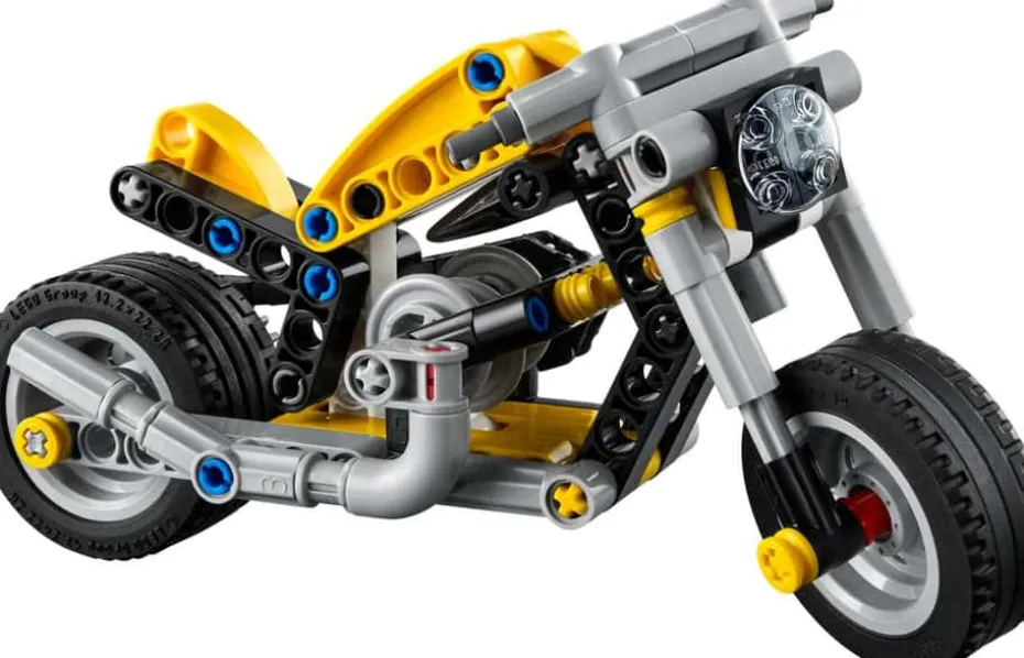 LEGO® Technic Gul motorsykkel 42225