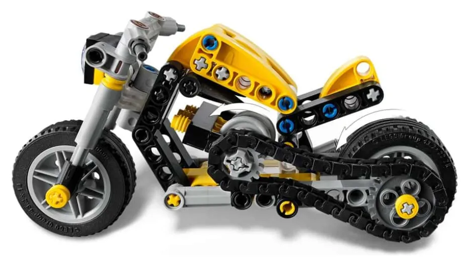 LEGO® Technic Gul motorsykkel 42225
