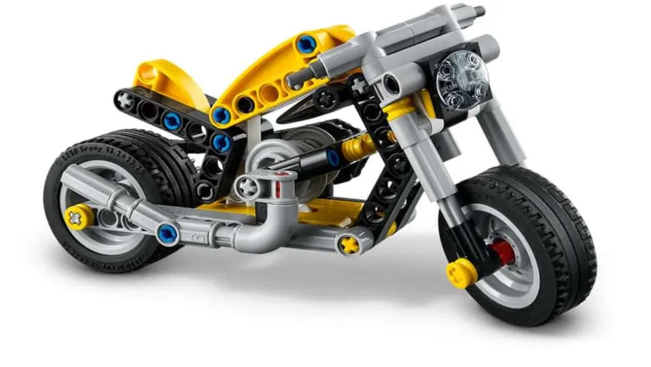 LEGO® Technic Gul motorsykkel 42225