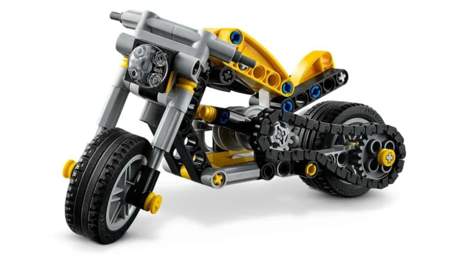 LEGO® Technic Gul motorsykkel 42225
