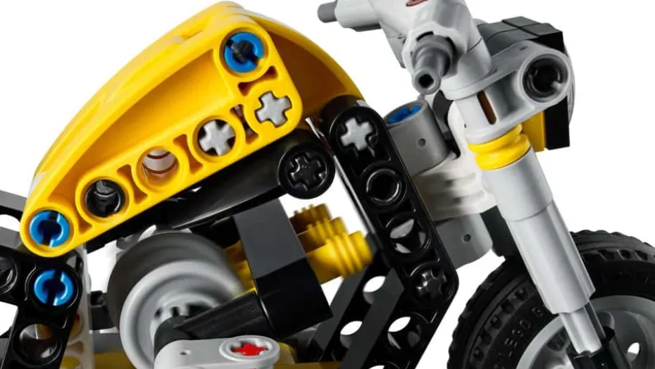 LEGO® Technic Gul motorsykkel 42225