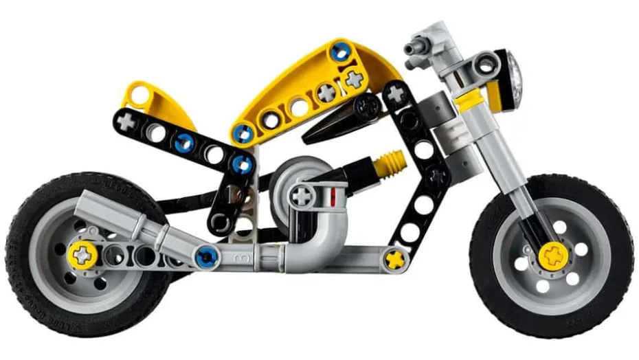 LEGO® Technic Gul motorsykkel 42225