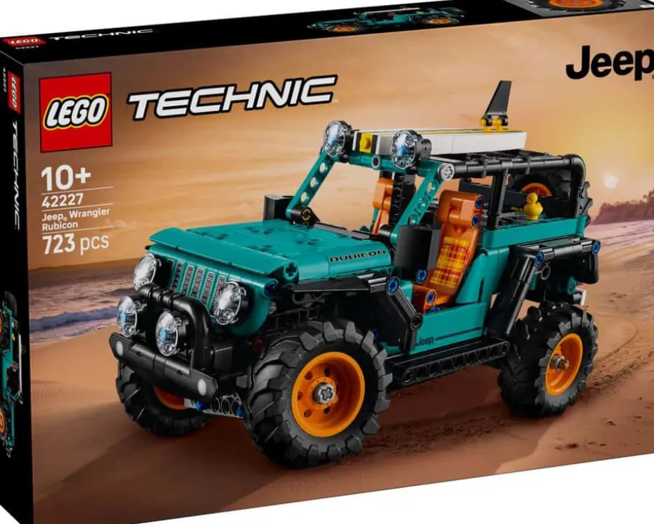 LEGO® Technic Jeep® Wrangler Rubicon SUV 42227
