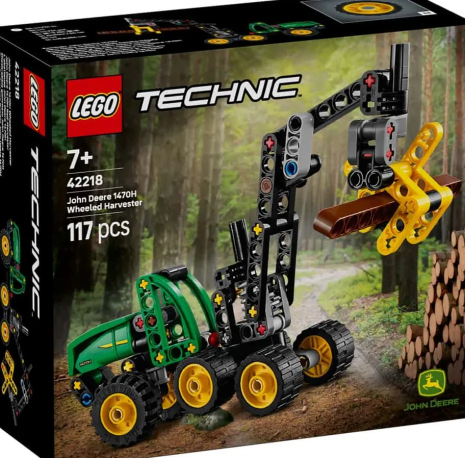 LEGO® Technic John Deere 1470H hjuldrevet hogstmaskin 42218