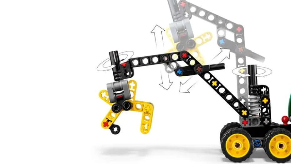 LEGO® Technic John Deere 1470H hjuldrevet hogstmaskin 42218