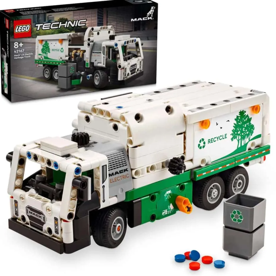 LEGO® Technic Mack® LR Electric søppelbil 42167