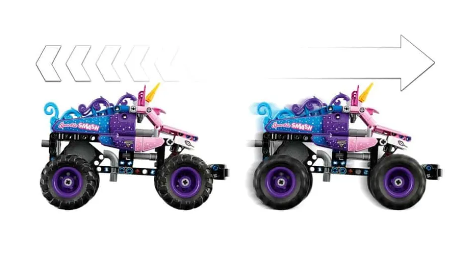 LEGO® Technic Monster Jam™ Sparkle Smash™ pullback 42220