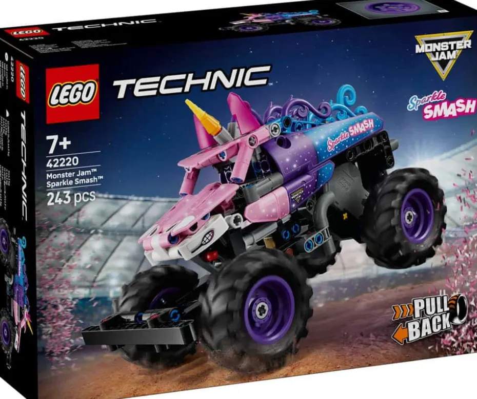 LEGO® Technic Monster Jam™ Sparkle Smash™ pullback 42220