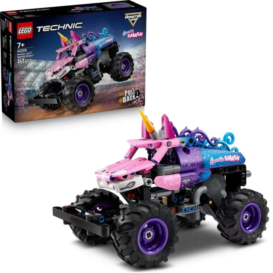 LEGO® Technic Monster Jam™ Sparkle Smash™ pullback 42220