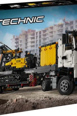 LEGO® Technic Volvo FMX-trailer og EC230 el-gravemaskin 42175