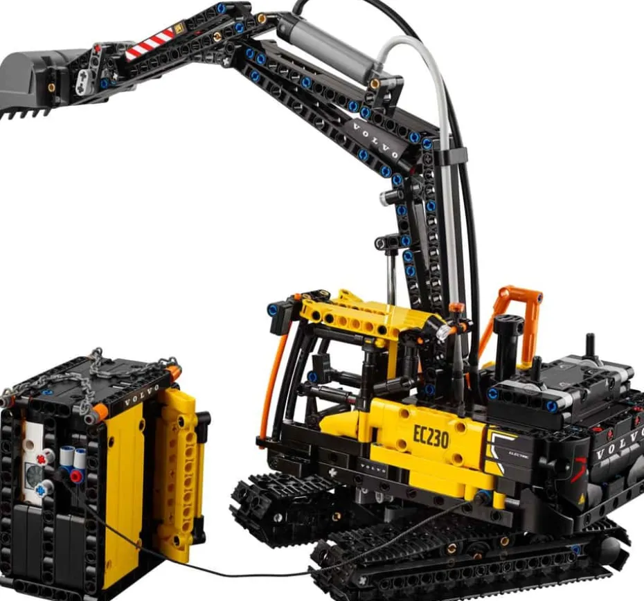 LEGO® Technic Volvo FMX-trailer og EC230 el-gravemaskin 42175