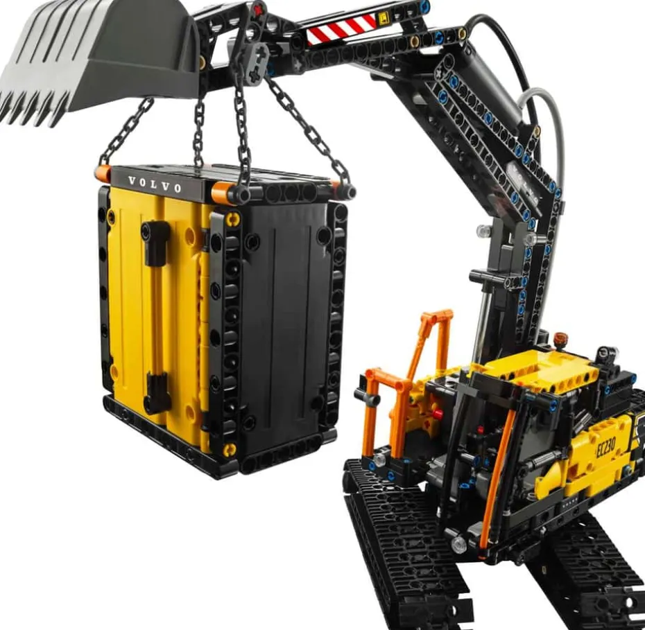 LEGO® Technic Volvo FMX-trailer og EC230 el-gravemaskin 42175