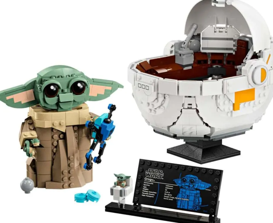 LEGO®Star Wars: The Mandalorian™ Grogu™ med svevende barnevogn 75403