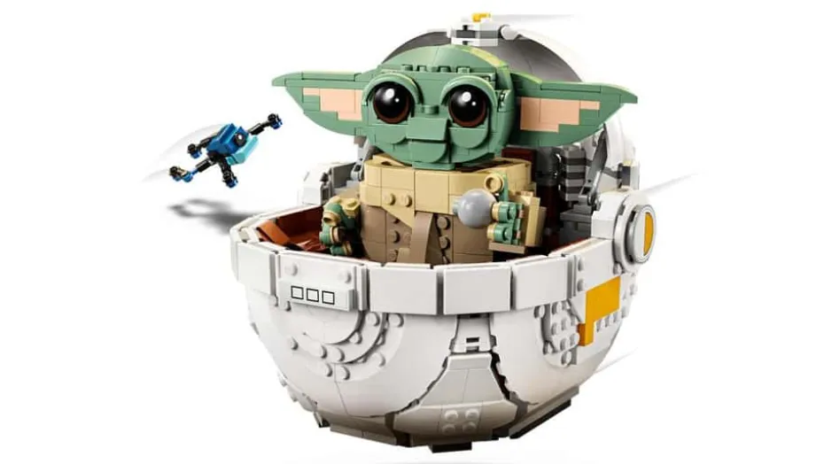 LEGO®Star Wars: The Mandalorian™ Grogu™ med svevende barnevogn 75403