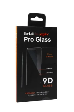 Leki bycph Pro Glass 9D skjermbeskytter til iPhone 14 Pro Max