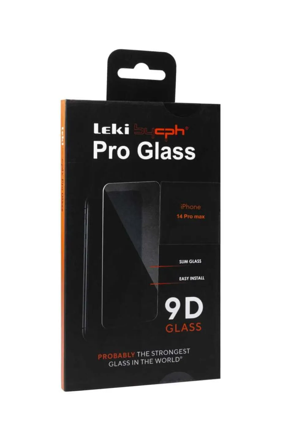 Leki bycph Pro Glass 9D skjermbeskytter til iPhone 14 Pro Max