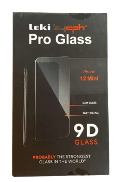 Leki bycph Pro Glass 9D skjermbeskyttelse til iPhone 12 Mini