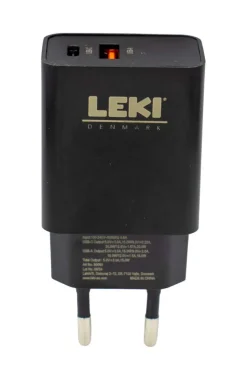 Leki Pro Hurtiglader 20W med både USB & USB-C utganger