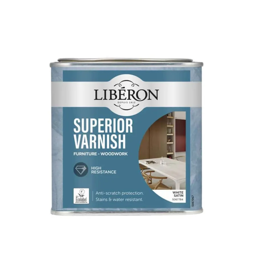 Liberon Superior Varnish møbellakk 0,5 liter