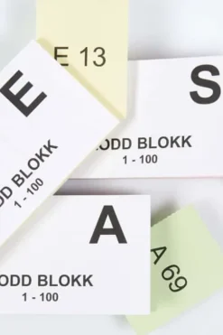 Loddblokk 1-100