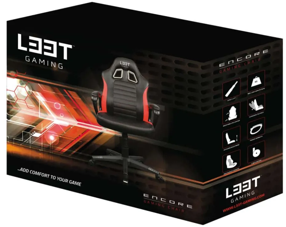 L33T-Gaming Encore Gaming stol