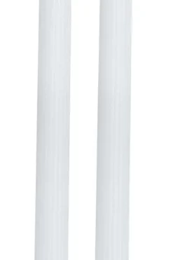 Lun LED kronelys med riller 2pk