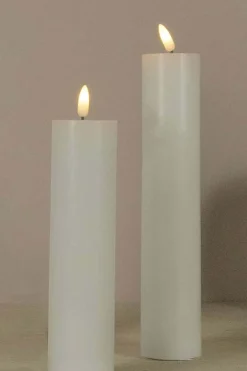 Lun LED smalt kubbelys