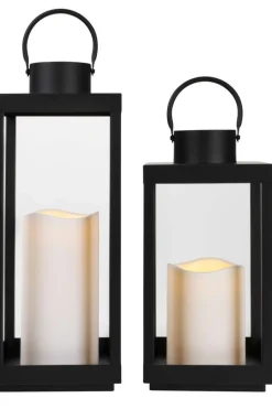 Lykt med integrert LED kubbelys