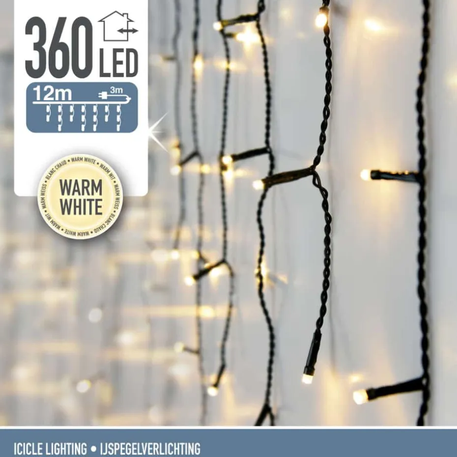 Lysnett med 360 LED-lys