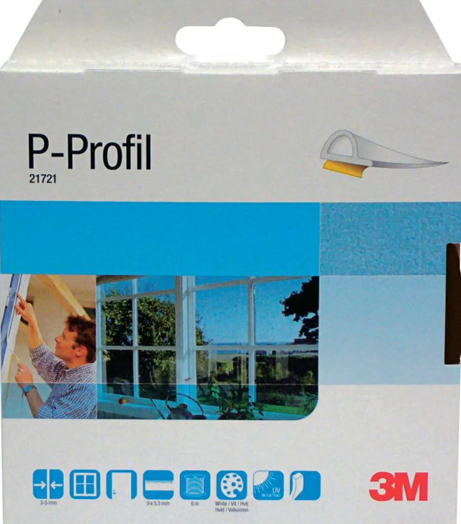 3M™ 21720 P-profil EPDM tetningslist