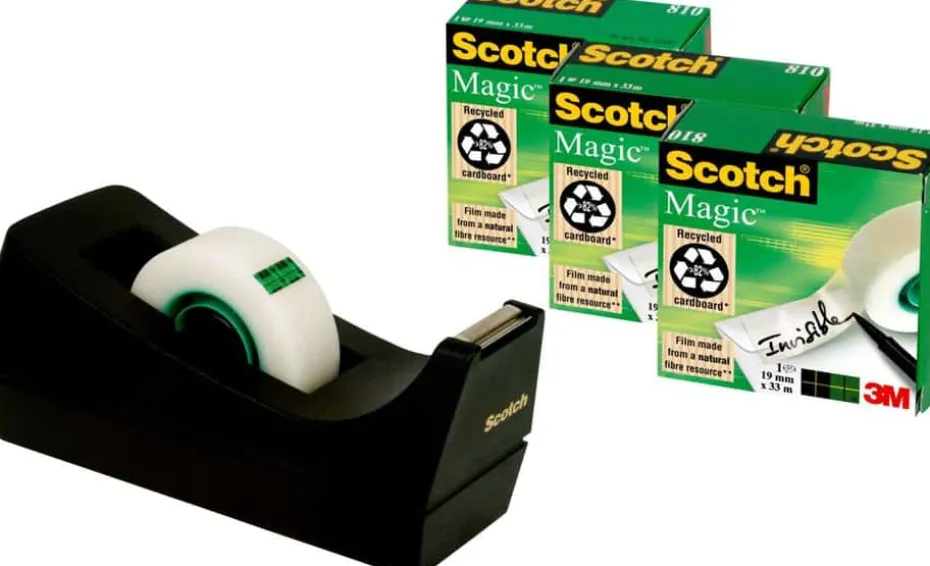 3M™ C38 Dispenser + 3 ruller Scotch® Magic™ tape