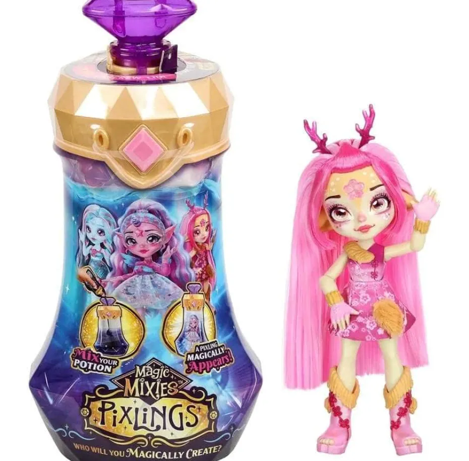 Magic Mixies™ Galaxy Hair Pixlings dukke